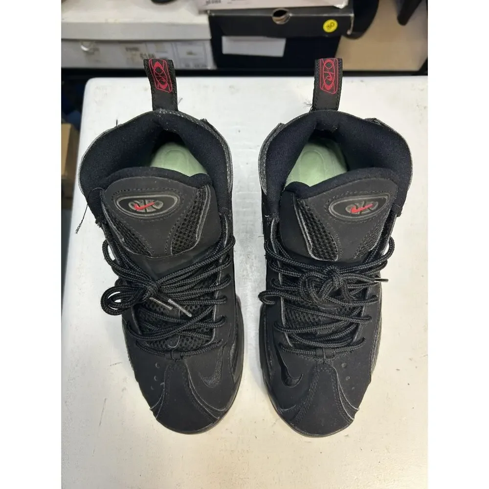 Nike Air Total Max Uptempo Bred Black 2021 Retro Sneakers CV0605-002 Men Size 8